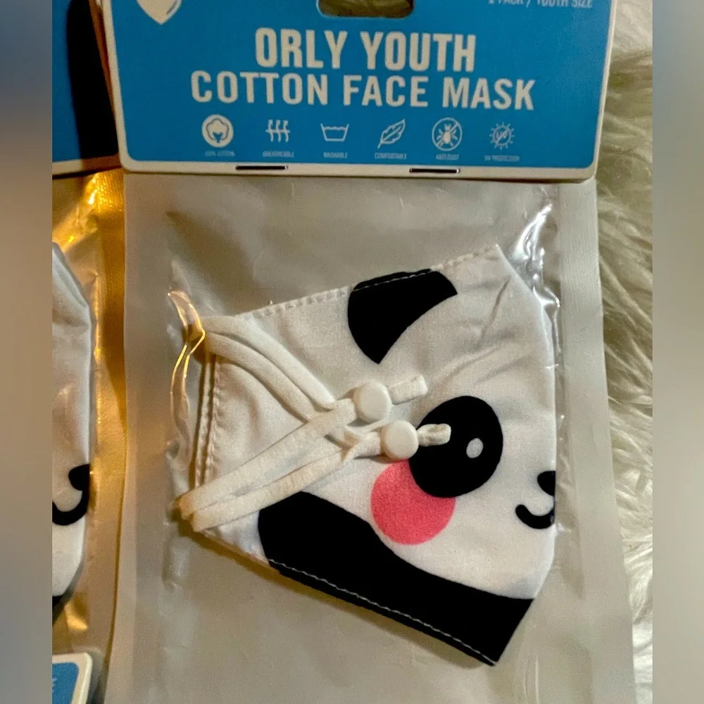Kids face mask bundle duplicates of 4